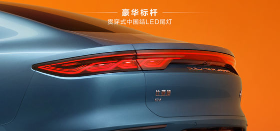 Energy Vehicle BYD Han EV Electric 4WD 715KM Ultra Long Endurance 5 Seat Blue Car